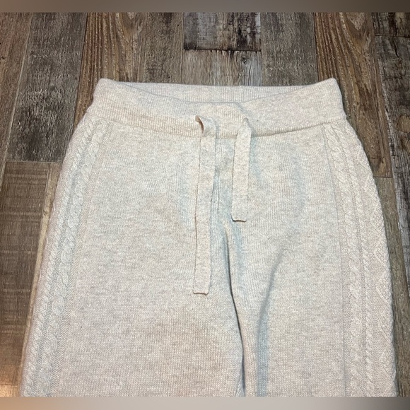 Krimson Klover Chalet Jogger in Oat Wool Cashmere Blend Women’s Size Medium - Picture 4 of 8